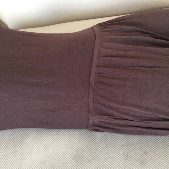 Elan chocolate brown tube top jumpsuit - Picture 6 of 6